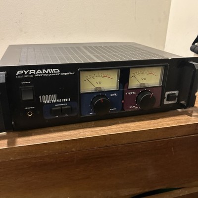 Pyramid P81000x Stereo Power Amplifier