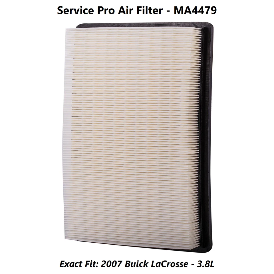 Fits: 2007 Buick LaCrosse 3.8L Complete Air, Oil & Cabin Filter Kit (5W-30) Foto 4 de 4