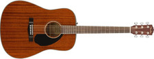 Chitarra Acustica FSR CD-60 Dreadnought V3 in Mogano Con Tastiera in Noce
