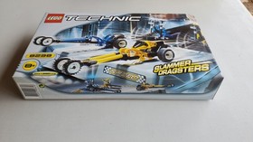 🟢 LEGO TECHNIC 8238 SLAMMER DRAGSTERS SEALED MISB BOTTOM OF STOCK