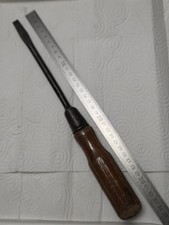 Belzer Vanadium-Extra Schlitz Schraubendreher mit Holzgriff Antik Rar Oldtimer