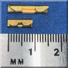 ATLAS HO SCALE SLOT CAR RACING 90 ROAD ROAD CROSSING 1244 TRACK BRASS JOINER