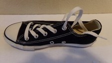 Converse Chuck Taylor All Star Black Shoes Youth Size US 1
