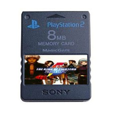 The King of Fighters 2001 PS2 Official Memory Card Unlocked 100 Completed Saves