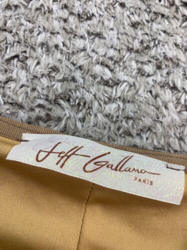 Jeff Gallano Rock Damen 1 braun Lurex Fit Flare Mandy Maxi Lagenlook Whimsigoth - Bild 3 von 10