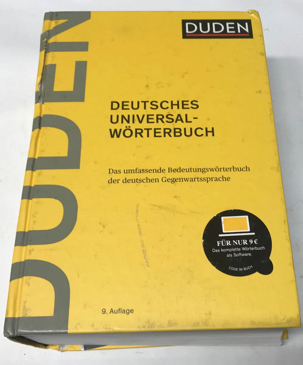 Duden - Deutsches Universalwörterbuch, Used, Foreign Dictionary