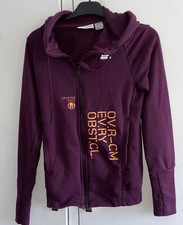 Womens Purple Reebok Size Xs 4-6 Zip Up Hoodie