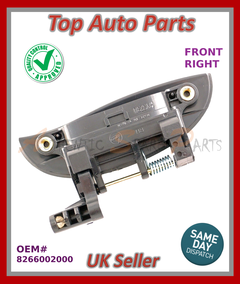 Replace® FDH010083 - Front Driver Side Exterior Door Handle (Standard Line