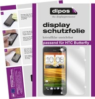 2X Schutzfolie FüR Htc Butterfly Klar Displayschutzfolie Folie Unsichtbar 1A