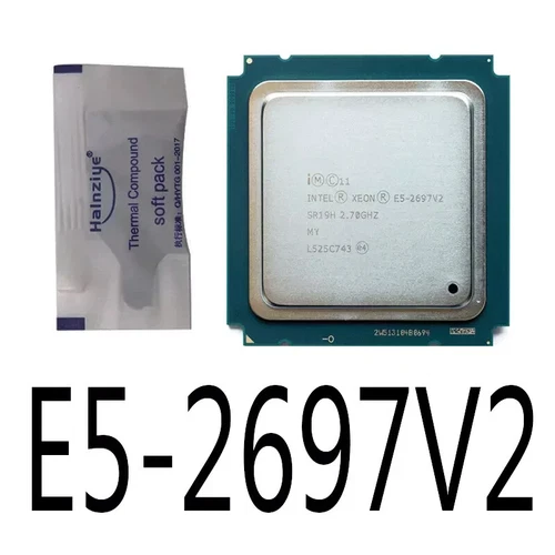 Intel Xeon E5-2697 V2 2.7GHz 12 Core 30M LGA2011 130W SR19H CPU Processor