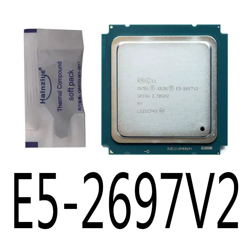 Intel Xeon E5-2697 V2 2,7GHz 12 Core 30M LGA2011 130W SR19H CPU Prozessor