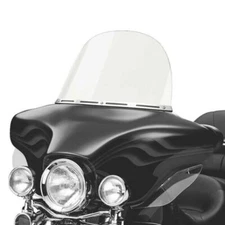 13" Clear Windscreen For Harley Street Glide Electra Tri Glide 96-13 Windshield