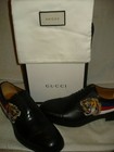 100% AUTHENTIC NEW MEN GUCCI TIGER APPEAL BROGUES OXFORDS UK 9/US 10 — photo 2