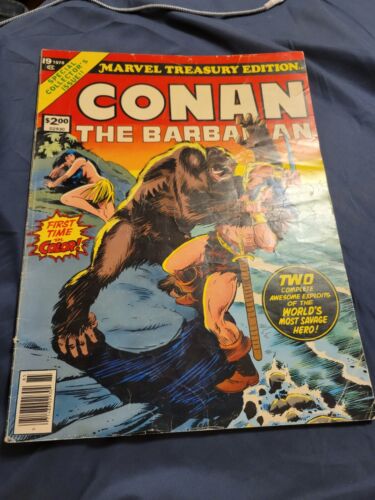 Marvel Treasury Edition #19 | Conan el Bárbaro | Buscema | Marvel Comics 1978 - Imagen 1 de 10
