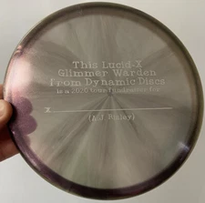 Dynamic Discs Lucid X Glimmer Warden Disc Golf Putter Westside Latitude 64 new