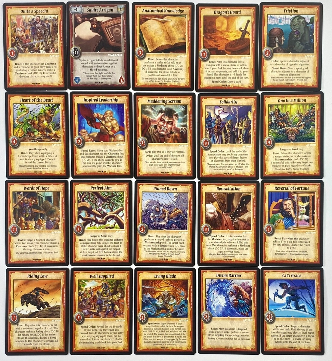 AEG Warlord: Saga of the Storm - Betrayal 149/158 Near-Complete