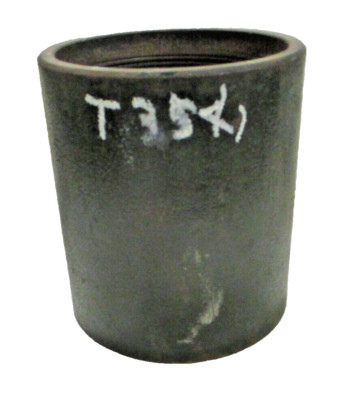Oilfield Coupling 5-1/2'' OD x 4-3/4'' ID x 6-1/4'' Long, 8-Round Thread, Black