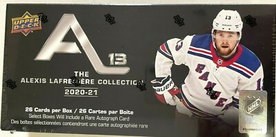 2020-21 UPPER DECK THE ALEXIS LAFRENIERE COLLECTION HOCKEY BOX SET
