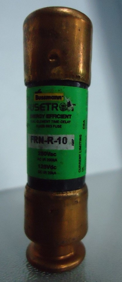 Nice Lot Bussmann FRN-R-10 Amp Fuses Energy Efficient Class RK5 250 ...