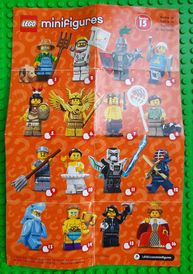 Légo - Minifigures - Série 15 - 71011 - astronaute - cosmonaute - spacionaut - Photo 4/4