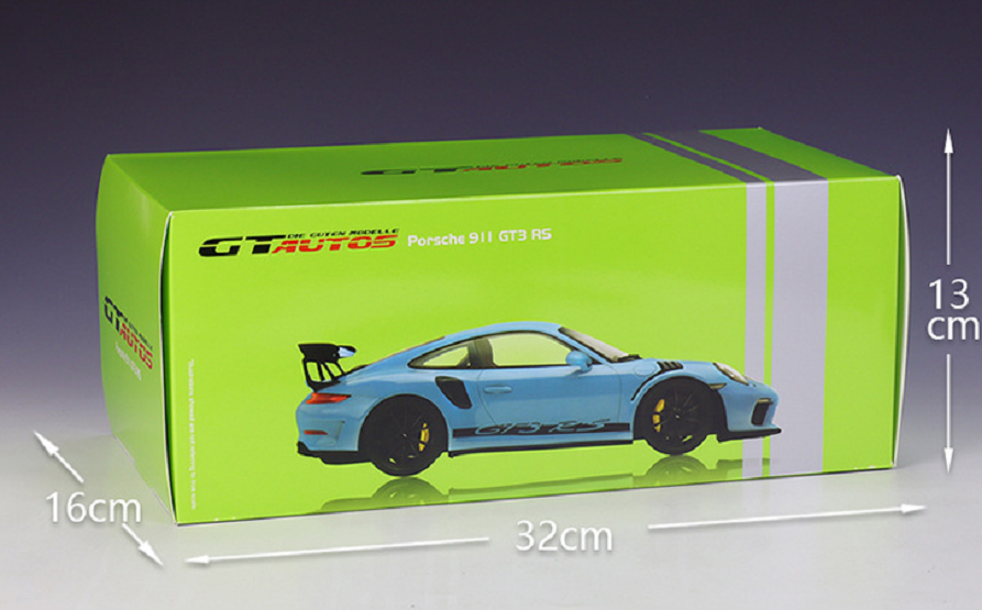 Welly GTA 1:18 Porsche 911 GT3 RS Racing Diecast Model Car NEW IN