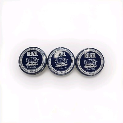 Reuzel Fiber Pomade, 1.3oz - Lot Of 3 New