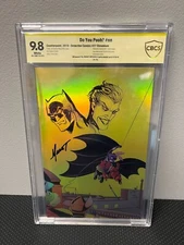 Do You Pooh? Signed & Remark by Marat Mychaels Foil #1/5 Graded CBCS 9.8