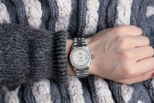 31 mm Rolex Datejust Silver Index Dial Diamond Bezel Stainless Steel Watch 8