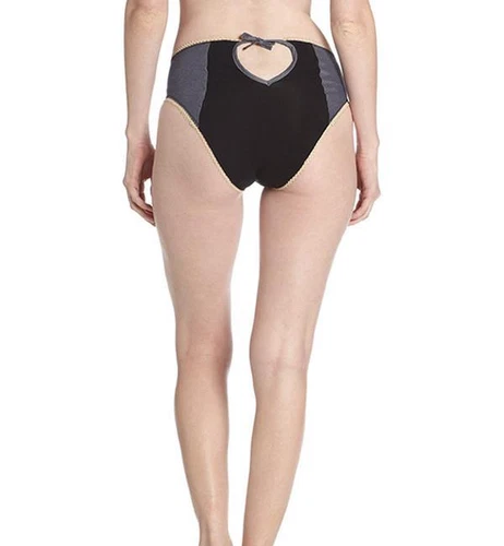 Color Block Organic Keyhole Panty Brooke There NWOT