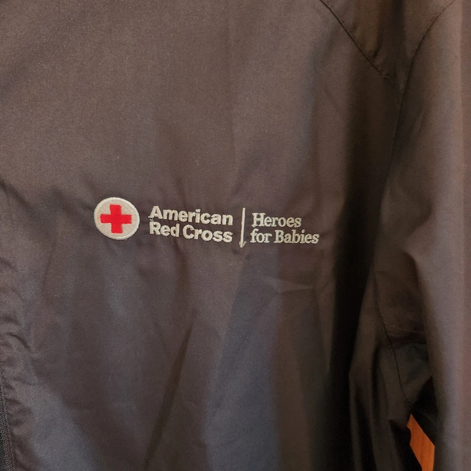 Port Authority American Red Cross Heroes for Babies Black Full Zip Jacket 2XL - Image 4 of 4