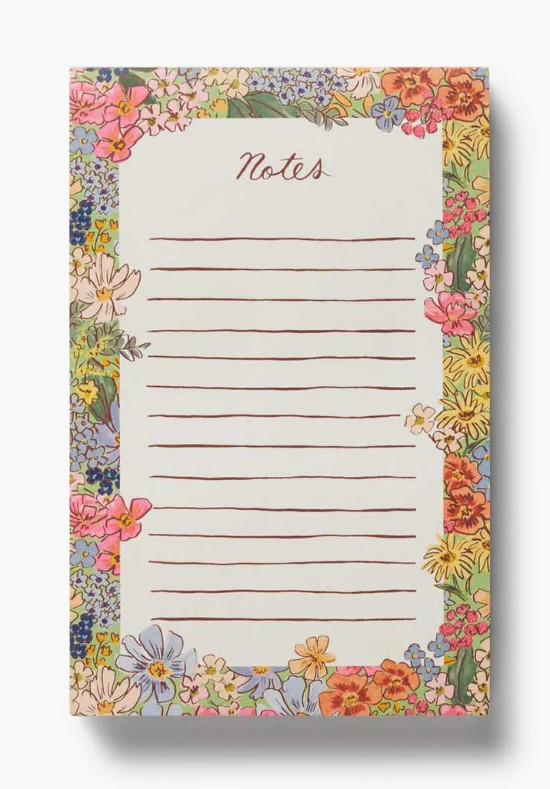 Rifle Paper Co Checklist Notepad | Mimi - New with Tags