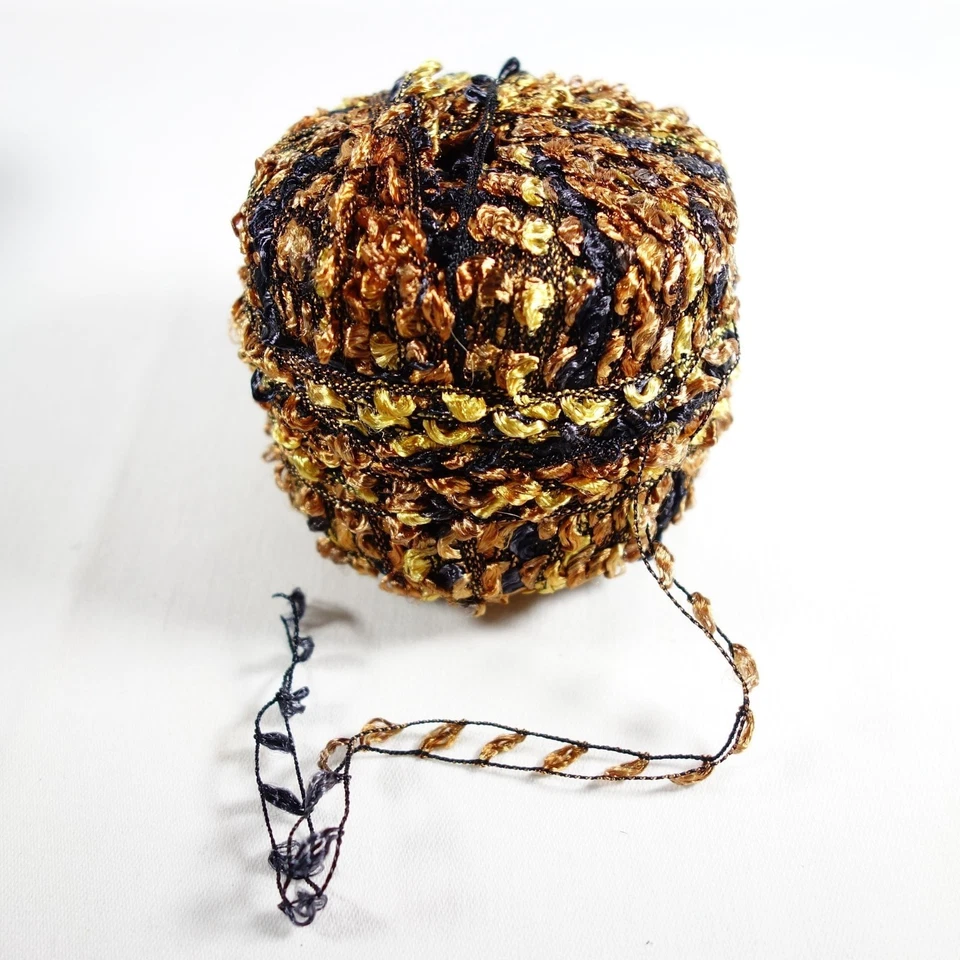 Hilo de cinta de nailon 3 madejas 2 Kuka hecho en pavo verde 1 madeja marrón desconocido Foto 2 de 4