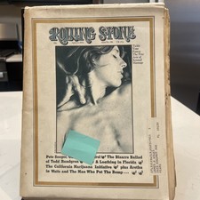 Rolling Stone magazine April 13 1972 #106 Todd Rundgren SENSUAL MASSAGE  Vtg 