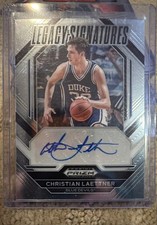 2023-24 Panini Prizm Draft Picks - Legacy Signatures Christian Laettner #LS-CHL