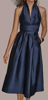 chinese dress ladies 1990s Donna Karan Black Cashmere Silk Evening Dress And Cardigan Small –  Modig
