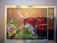 2025-26 Topps Chrome Matheus Cunha Anime SSP Ultra Rare Case Hit