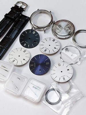 40mm Stainless Steel Watch Case With Band Kit for IWC PORTOFINO 2824-