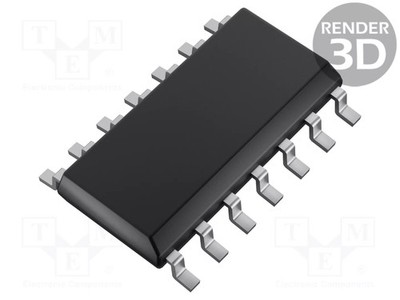 NOT 2÷6VDC IN: 1 Wechselrichter SOP14 IC: digital Ch: 6 SMD