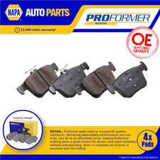 Brake Pads Set fits SEAT ATECA KH7 2.0D Rear 2016 on Proformer 5Q0698451AD