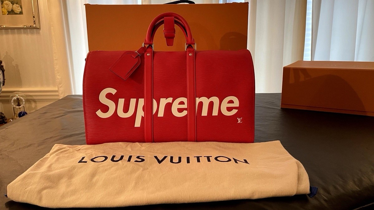 Louis Vuitton Supreme Keepall 45 M41428 | eBay