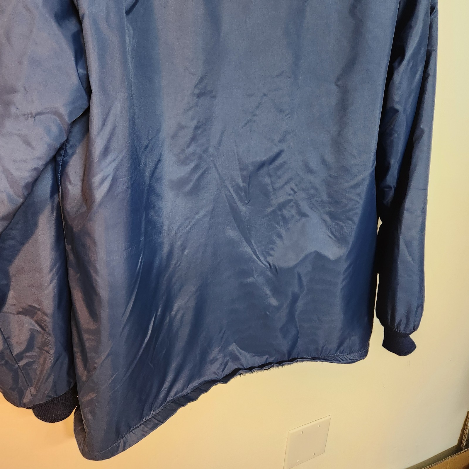 Classics Lined Button Jacket Mens Large Tall Blue… - image 11