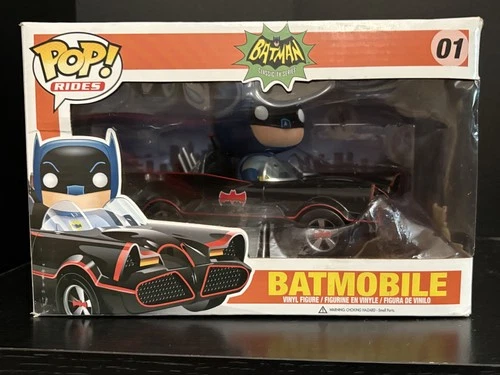 Funko POP! Rides Batman Classic Series #01 Batmobile Vinyl Figure