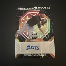 2021 Elite Extra Edition Michael Hidden Gems Signatures Black Auto Ships FREE