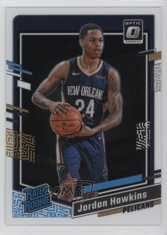 2023-24 Panini Donruss Optic Rated Rookie Jordan Hawkins #238 Rookie RC gp1