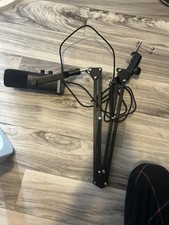 FIFINE XLR/USB Gaming Microphone Set, Dynamic PC Mic for Streaming Podcasting, C