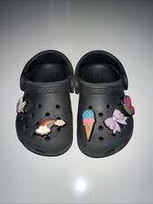 Crocs Black Kids Size C 5 Toddler Slip On