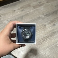 Lacoste Men's Black Silicone Band Analog Water-Resistant Casual Wristwatch