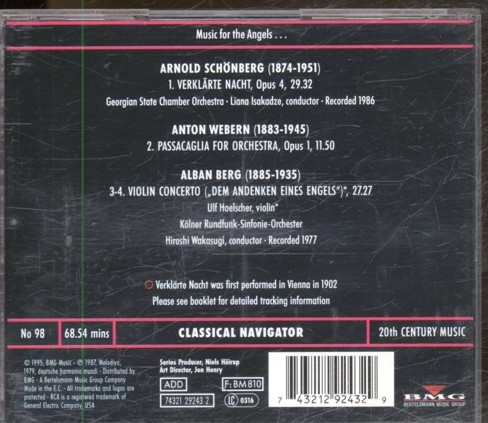 74321292432 Hiroshi Wakasugi, Cologne Radio Symphony Orchestra Schonberg - Image 2 of 3