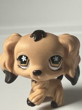 authentic LPS LITTLEST PETSHOP epagneul cocker spaniel 575 chien dog hasbro