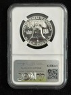 1957 Silver Proof Franklin Half Dollar NGC PF 68 — photo 2